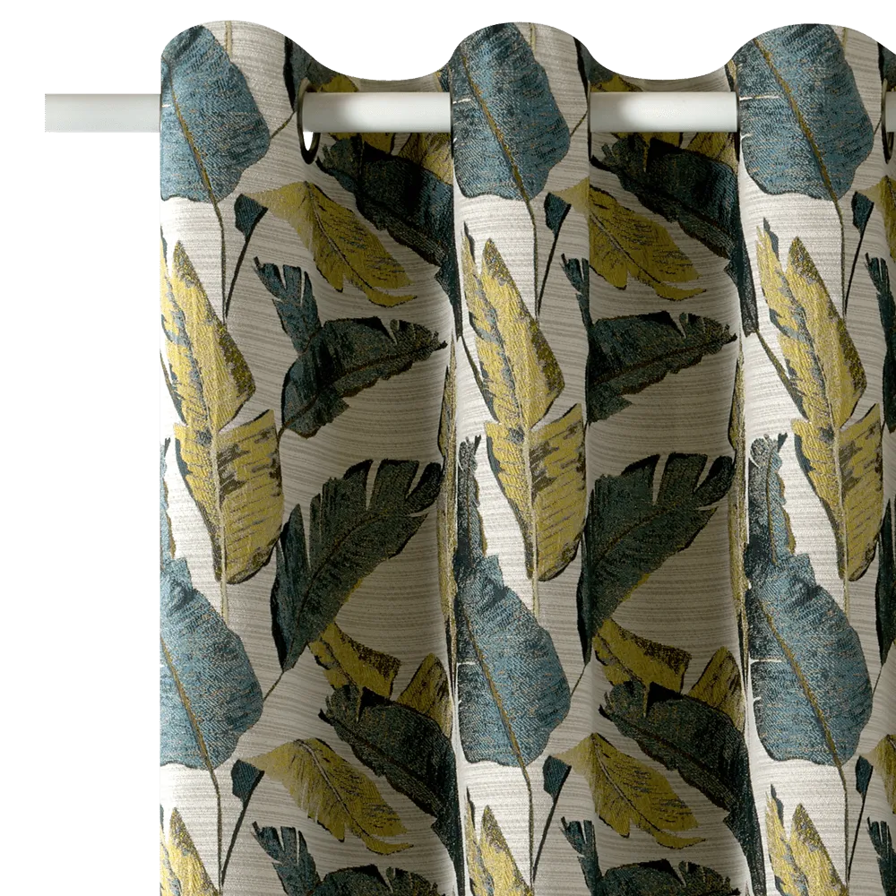 Rideau PEACOK coloris vert 135 x 240 cm - 4MURS