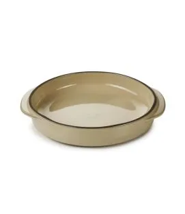 Cassolette rond beige porcelaine culinaire Ø 14 cm Caractère Revol