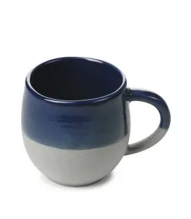 Mug bleu porcelaine culinaire 35 cl Ø 7,9 cm No.w Revol