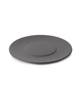 Couvercle pour bol Noir brut porcelaine culinaire Ø 12 cm Revol