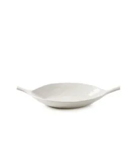 Coupe cabosse Blanc albâtre porcelaine culinaire 33 cm Yli Revol