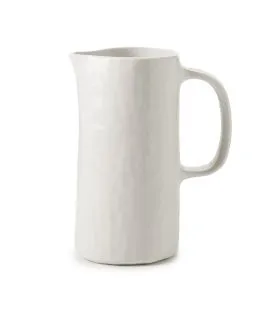 Pichet Blanc albâtre porcelaine culinaire 84 cl Yli Revol
