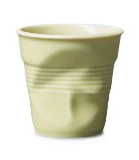 Gobelet expresso conique acidulé porcelaine 8 cl Ø 6,5 cm Froisse Revol
