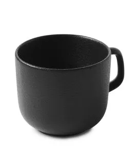 Tasse à thé rond effet fonte porcelaine culinaire 20 cl Ø 8,5 cm Equinoxe Revol