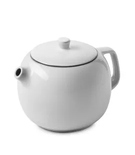 Théière rond blanc cumulus porcelaine culinaire 75 cl Ø 17,5 cm Equinoxe Revol