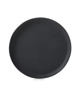 Assiette à pain rond noir porcelaine culinaire Ø 15 cm Caractère Revol