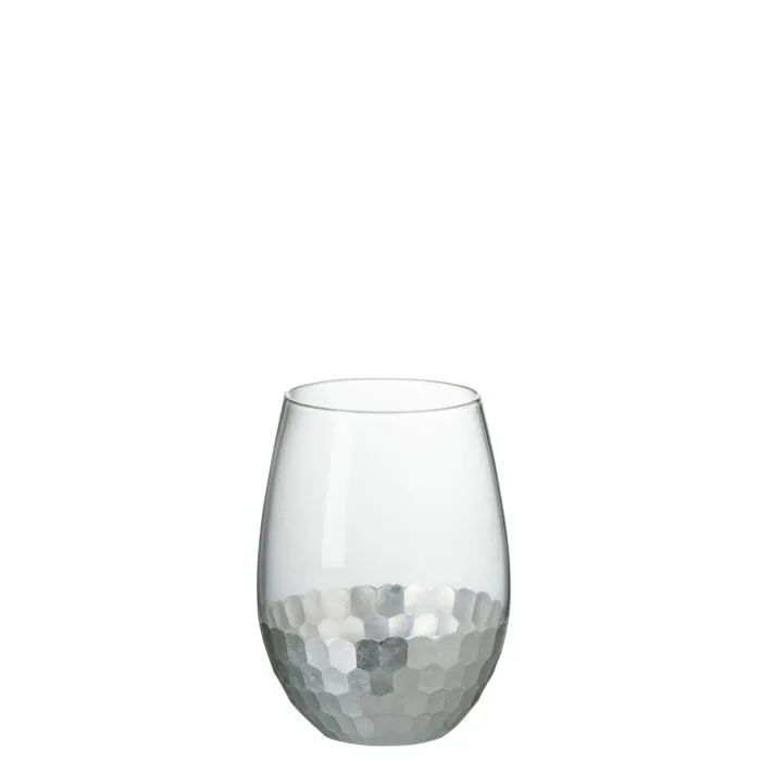 Argentia, verre décoratif, argenté transparent