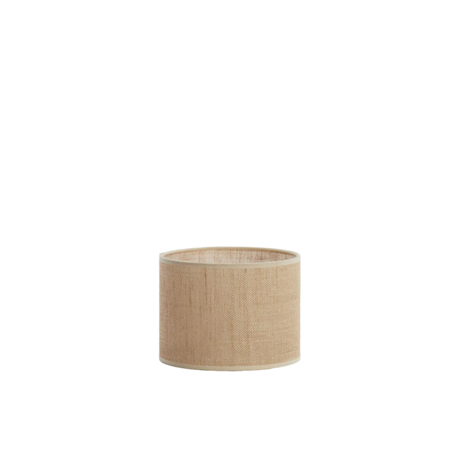 Abat-jour cylindrique en tissu beige Light & Living Sendai – Ø 20 cm