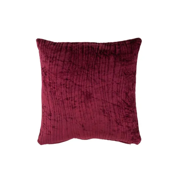 Vague d'hiver, coussin décoratif, mauve viscose
