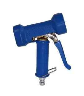 Pistolet antichoc équipé