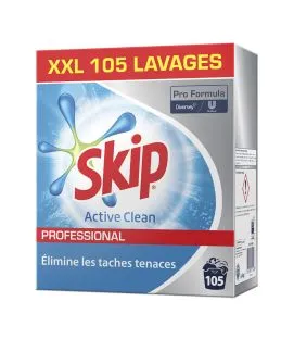 Lessive poudre 105 doses Skip