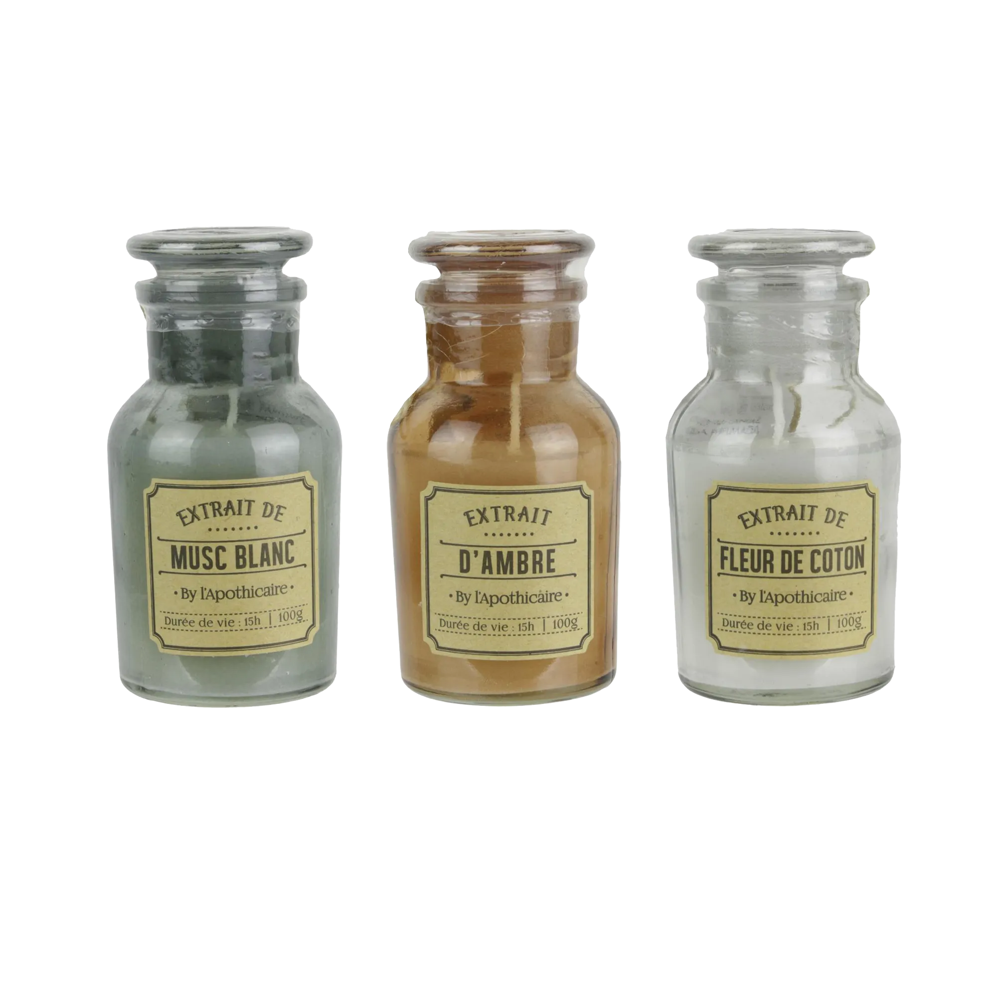 Bougie parfumée L'APOTHICAIRE - 4MURS