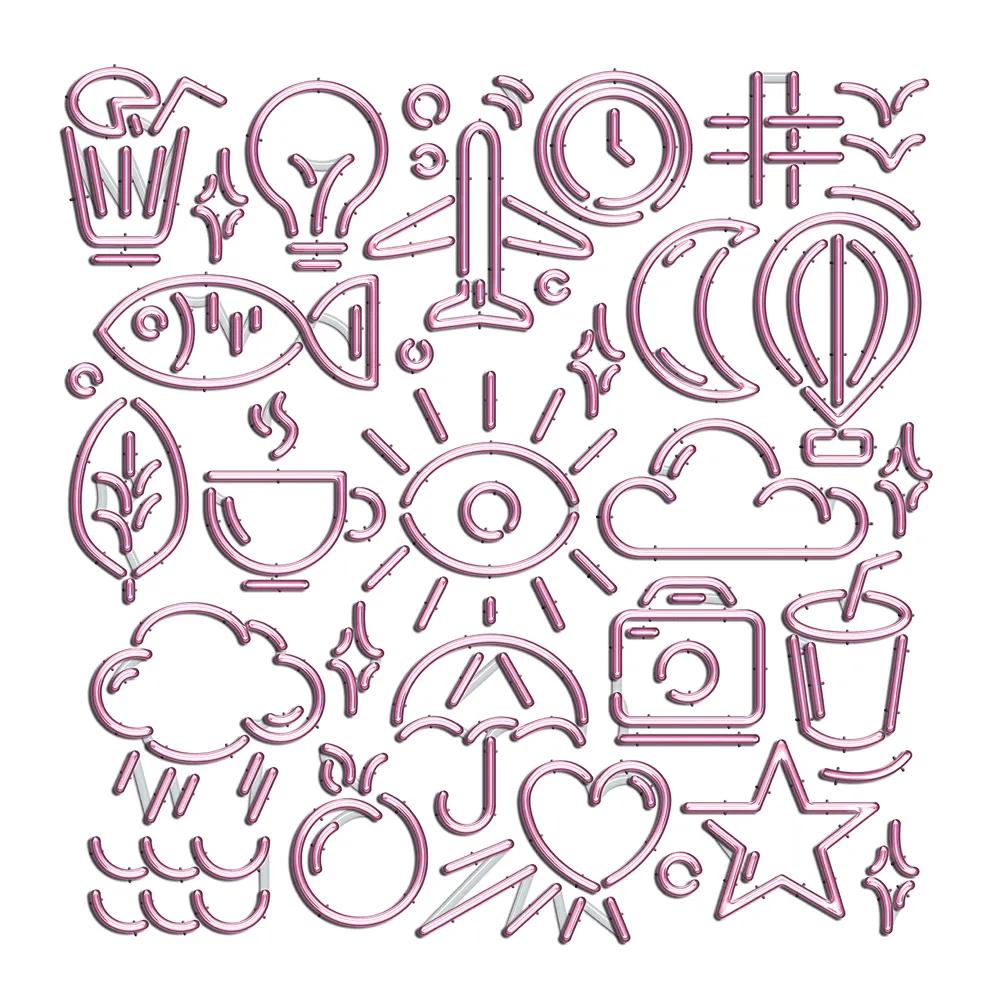 Tableau en verre LIGHTING BOARD 50 x 50 cm - 4MURS