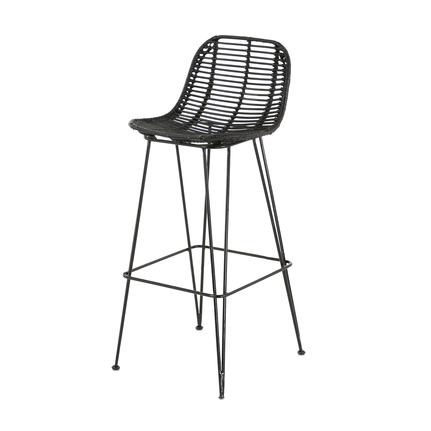 Zago Tabouret de bar FRESH coloris noir - 4MURS