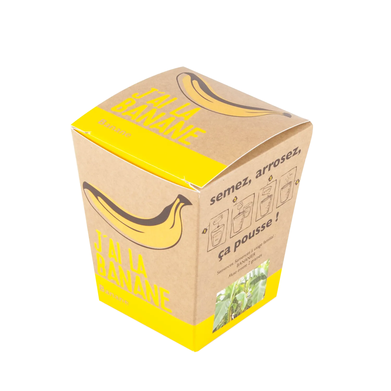 Radis et Capucine Kit J'AI LA BANANE coloris beige - 4MURS