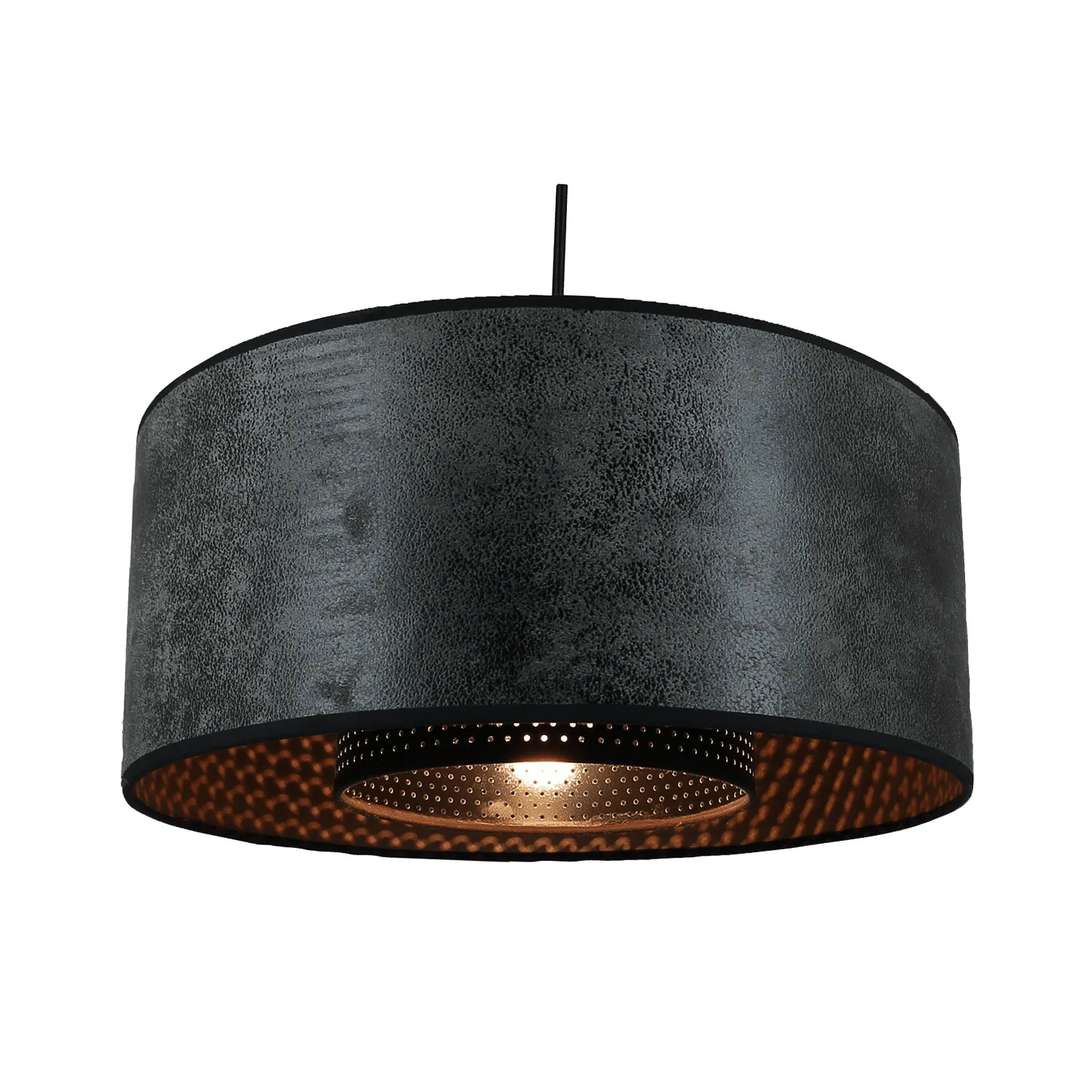 Suspension CLUB coloris gris anthracite 16 x 38 cm - 4MURS