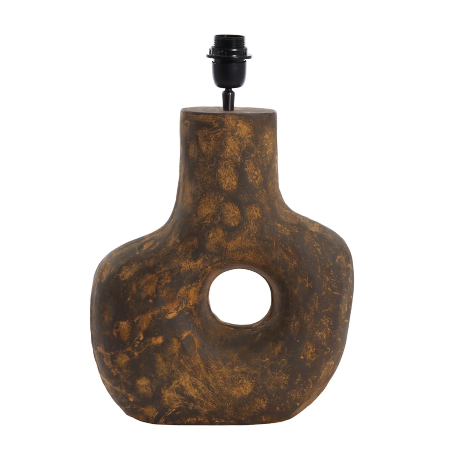 Socle de lampe vintage en tons terre Light & Living Tarugi – H. 47,5 cm