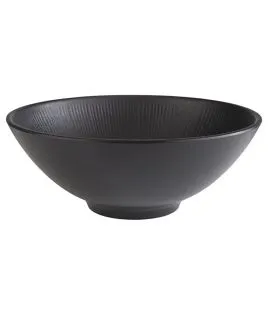 Saladier mélamine noir Ø 24 cm 9 cm 1,7 L Nero Aps