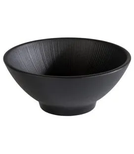 Saladier mélamine noir Ø 16 cm 6,5 cm 50 cl Nero Aps