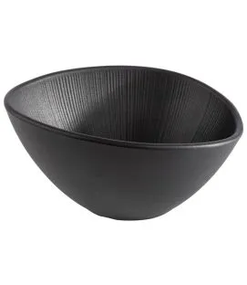 Saladier mélamine noir 19x16,5 cm 50 cl Nero Aps