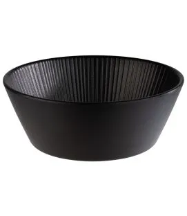 Saladier mélamine noir Ø 20,5 cm 7,5 cm 1,2 L Nero Aps