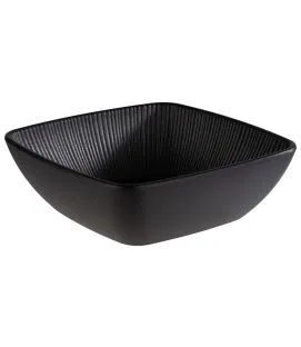 Saladier mélamine noir 16,5x16,5x5,5 cm 60 cl Nero Aps