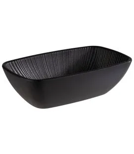 Saladier mélamine noir 17,6x10,8x5,5 cm 35 cl Nero Aps