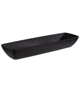 Saladier mélamine noir 53x16,2x7,5 cm 3,5 L Nero Aps