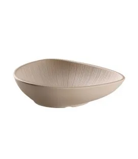 Saladier mélamine sable 23x18x5 cm 60 cl Nero Aps