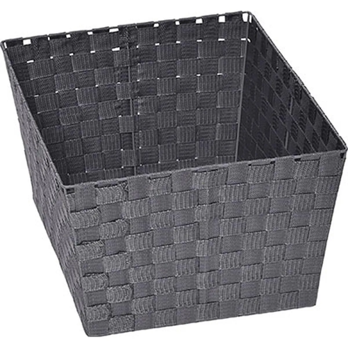 TRES GRANDE PANIERE DRESSING EVASEE EN POLYESTER GRIS