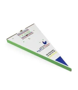 Poche pâtissière transparent plastique 540x300 mm (50 pièces)