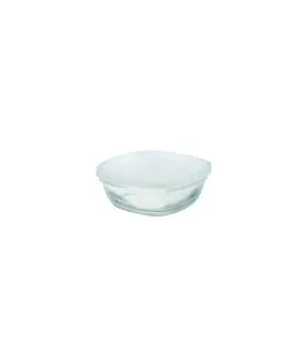Boîte avec couvercle carré transparent verre trempé 11,2 cm Freshbox Duralex