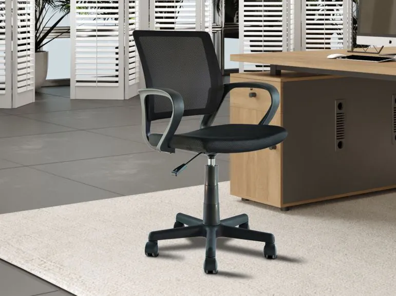 Chaise de bureau PURANO noir