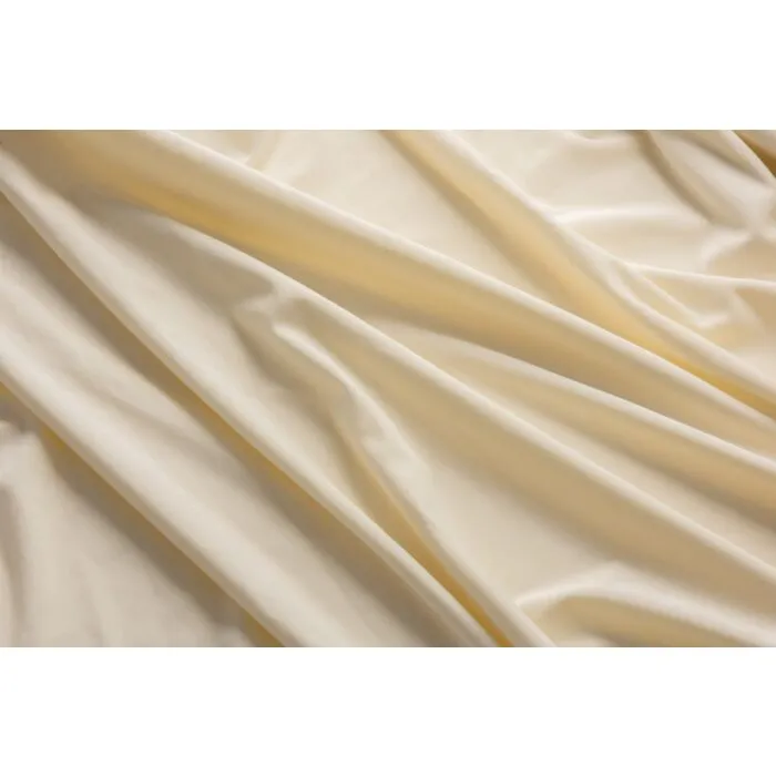 Velouria, tissu velours, blanc éclatant