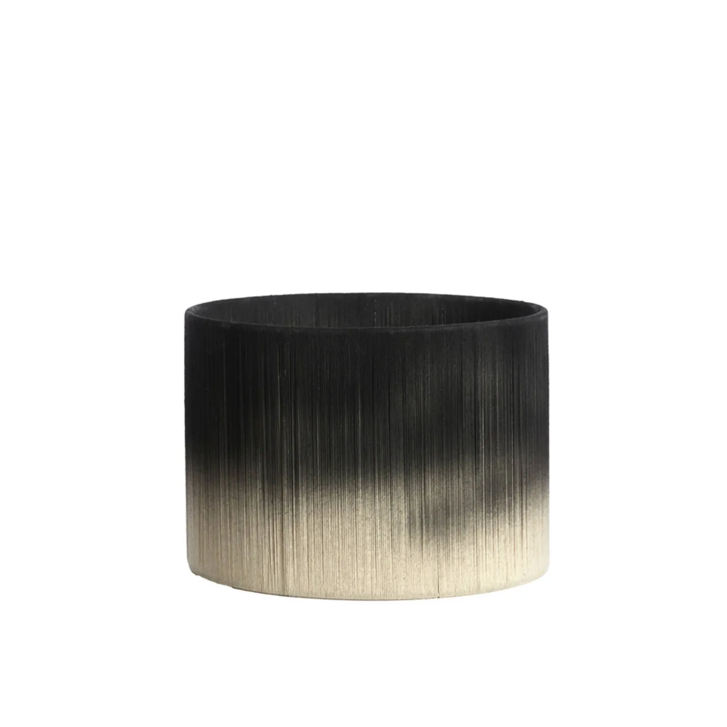 Abat-jour noir et blanc ombre Light & Living Tossa – Ø 35 cm