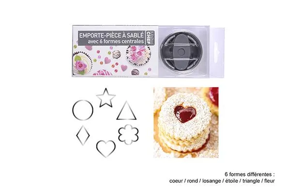 SET EMPORTE PIECES ET DECOUPOIR