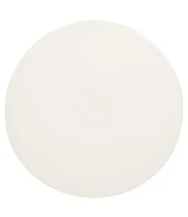 Plat rond blanc porcelaine vitrifiée Ø 26 cm Amaze Rak