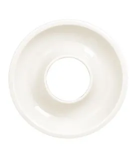 Couvercle rond blanc porcelaine Ø 13 cm Ashore Rak