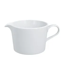 Saucière rond blanc porcelaine vitrifiée Ø 10,1 cm Access Rak