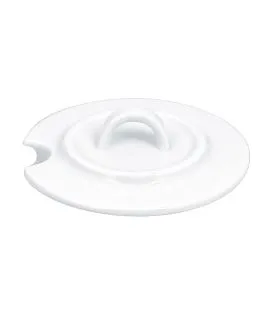 Couvercle pour sucrier blanc porcelaine vitrifiée Ø 8,6 cm Access Rak