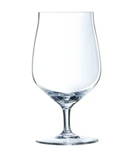 Verre à bière sur pied verre cristallin 37 cl Sequence Chef & Sommelier