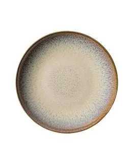 Assiette coupe creuse rond beige porcelaine Ø 23 cm Savanna Accolade