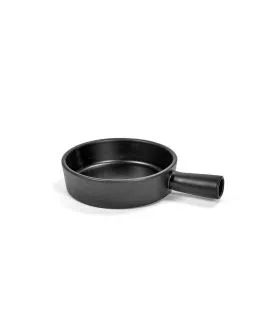 Poêle rond noir terre cuite Ø 16 cm Surface Serax