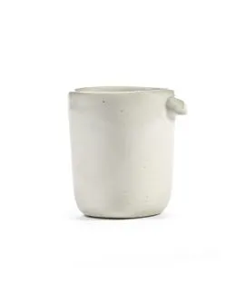 Mug ovale Off White grès émaillé 25 cl Ø 8,8 cm Out Of Lines Serax