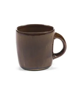 Mug ovale ocre grès émaillé 30 cl 10,5 cm Out Of Lines Serax