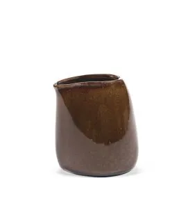 Crémier/saucière ovale ocre grès émaillé 7,8 cm Out Of Lines Serax