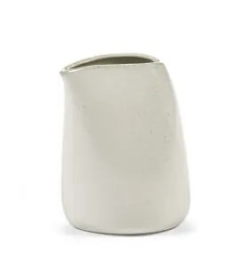 Crémier/saucière ovale Off White grès émaillé 9,6 cm Out Of Lines Serax