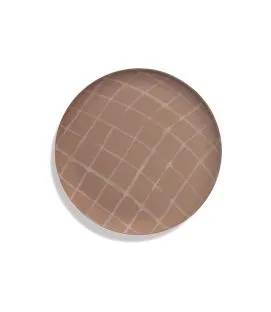 Assiette coupe plate rond Sienna porcelaine Ø 33 cm Zuma Serax