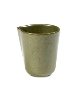 Pichet vert grès émaillé 19 cl Surface Serax
