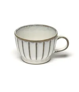 Tasse à expresso blanc grès émaillé 10 cl Ø 7,5 cm Inku Serax